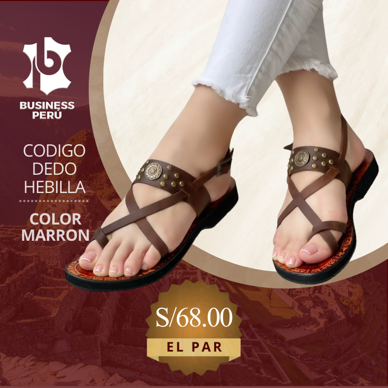 SANDALIA DEDO HEBILLA